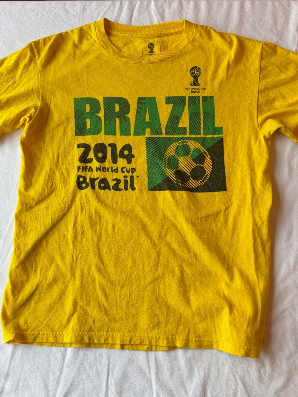 Official FIFA World Cup Brazil 2014 Tee Youth XL
